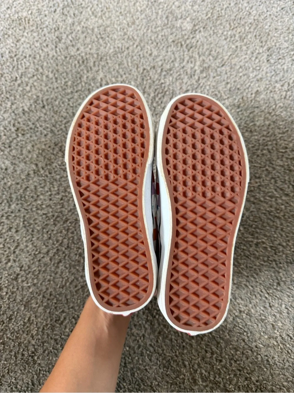 Rainbow Checkered Vans